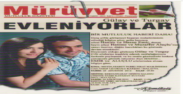 Glay Emir ile Turgay ALULU Evleniyorlar